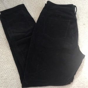 Not Your Daughters Jeans black corduroy leggings